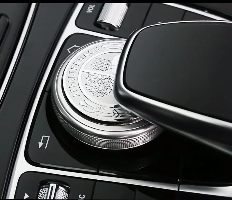 1 шт. 48 мм Автомобильный мультимедийный чехол для кнопки мыши для Mercedes Benz AMG GLC GLE E CLA GLA W205 W211 W213 автомобильные аксессуары