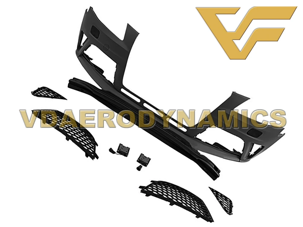 Подходит для 09-12 13-16 17-19 Audi B8 B9 A4 обновление до RS4 PP полный комплект корпуса (решетка