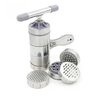 

1 PC Multipurpose Home Use Manual Noodle Machine Pasta Maker Noodle Press Machine Juice Squeezing Machine with 5 Different