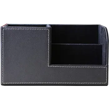 

Pencil Case Leather Multifunctional Stationery School Office Students Boys Girls Classroom Studying Tool