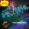 Outdoor LED Solar Fireworks Lights 90/120/150 LEDs Waterproof String Fairy Light For Garden Home Christmas Decoration(1/2Pcs) ► Photo 1/6