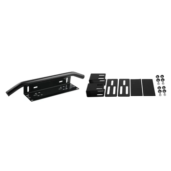 

Aluminum Alloy Bumper License Plate Bracket Fog Light & Car Luggage Mounting Bracket Vehicle Spotlight Strip Light Stand