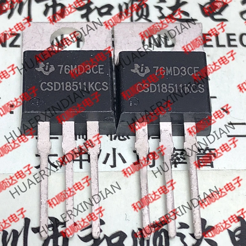 5 шт., новые оригинальные кнопки CSD18511KCS-220 40V 110A