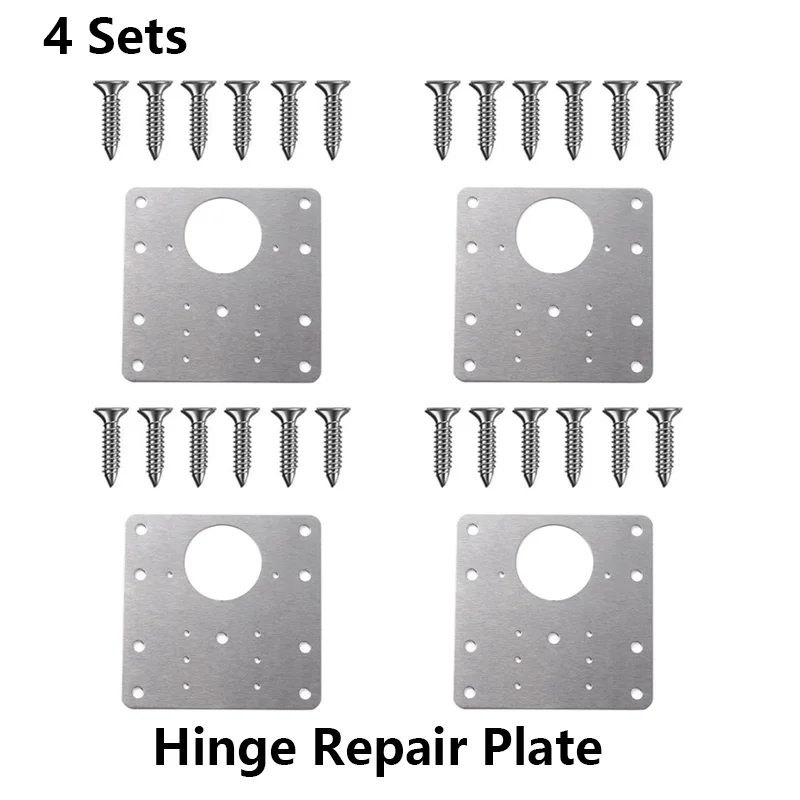 Kitchen Cupboard Door Hinge Repair Plate Hinge Repair Kit Side