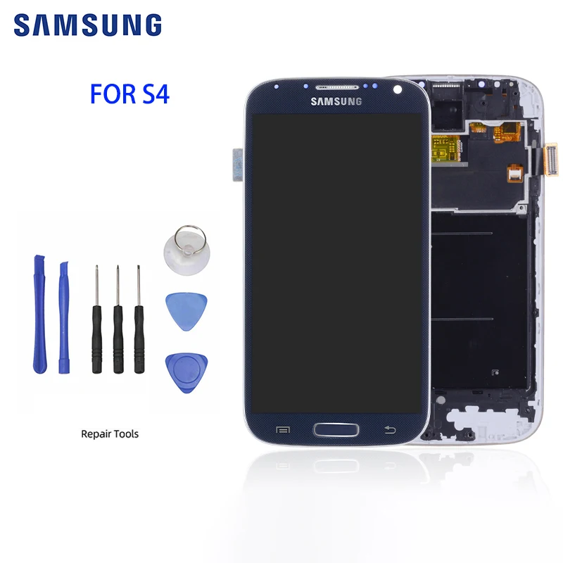 Для samsung Galaxy S4 ЖК дигитайзер экран samsung Galaxy S4 i337 i9500 i9505 ЖК-дисплей сенсорный экран Запасная часть