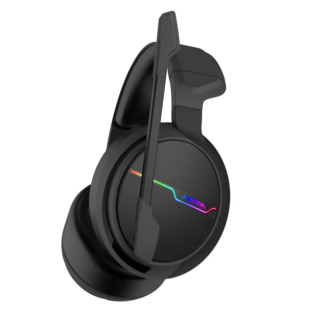 V20U Gaming Headset USB Interface Music Game Headset single 3.5mm+usb Luminous