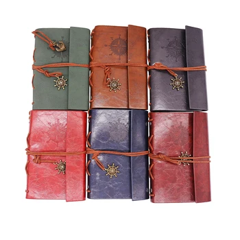 

Notebook New Diary Book Vintage Pirate Note Book Replaceable Traveler Notepad Book Leather Cover Blank Notebook Journal Diary