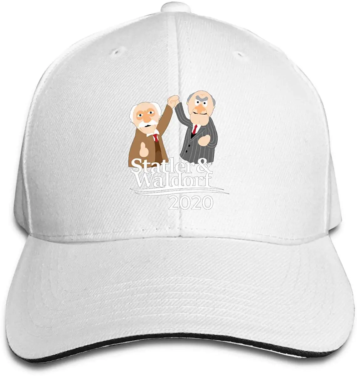 Statler& Waldorf унисекс бейсбольная Кепка Классическая Регулируемая на липучке остроконечная сэндвич Кепка водителя грузовика