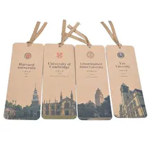 Закладка на заказ креативная Классическая Бумага Закладка бизнес подарок крафт-бумага