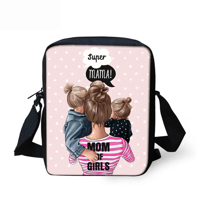 FORUDESIGNS/школьные сумки для супер мамы Harajuku Kawaii рюкзак для детей девочек Повседневный 3 шт. школьные сумки ортопедический рюкзак Mochilas - Цвет: HMA170E