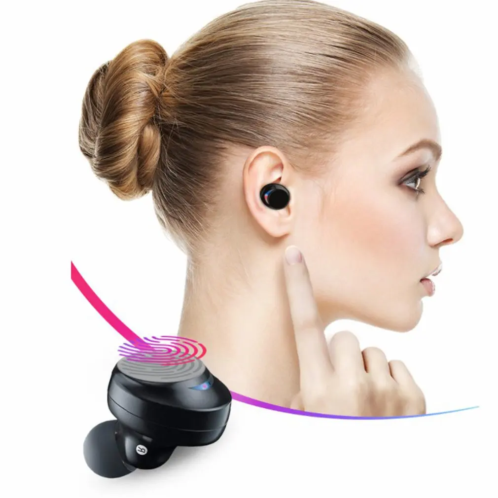 Наушники C3 TWS BT5.0, 3000 мА/ч, Bluetooth гарнитура, беспроводные наушники, IPX8, водонепроницаемые, HD наушники для звонков