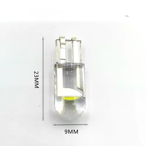 10x 2021 Newest W5W Led T10 Car Light COB Glass 6000K White Auto Automobiles License Plate Lamp Dome Read DRL Bulb Style 12V - Image 5