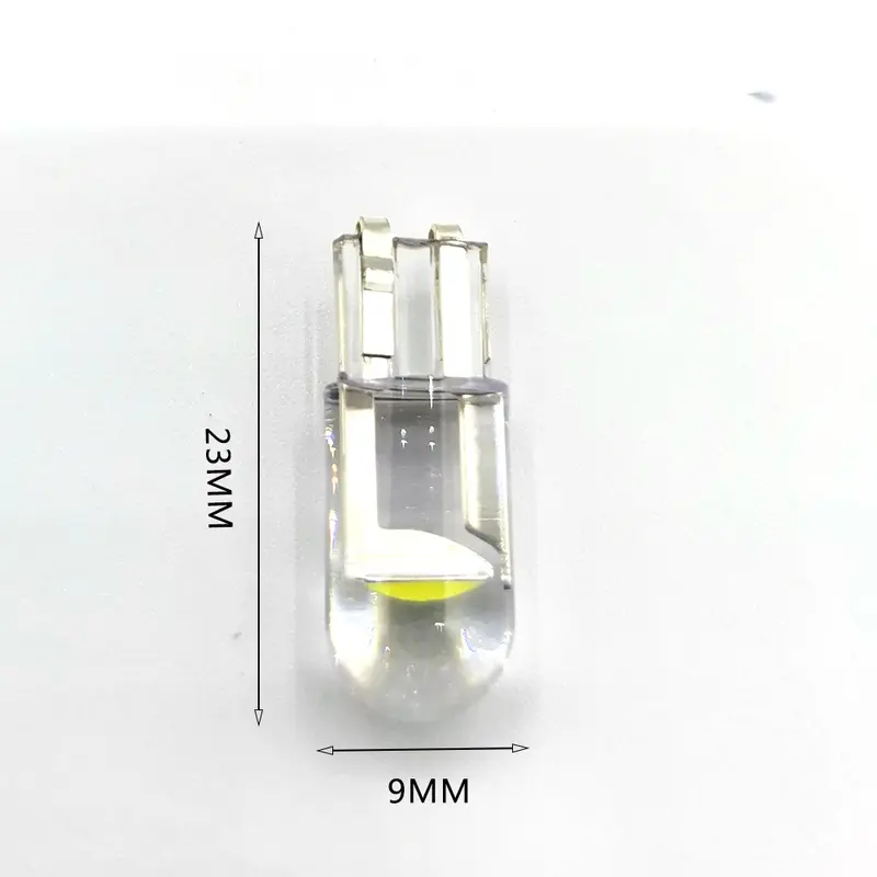 10x 2021 Newest W5W Led T10 Car Light COB Glass 6000K White Auto Automobiles License Plate Lamp Dome Read DRL Bulb Style 12V - Image 5
