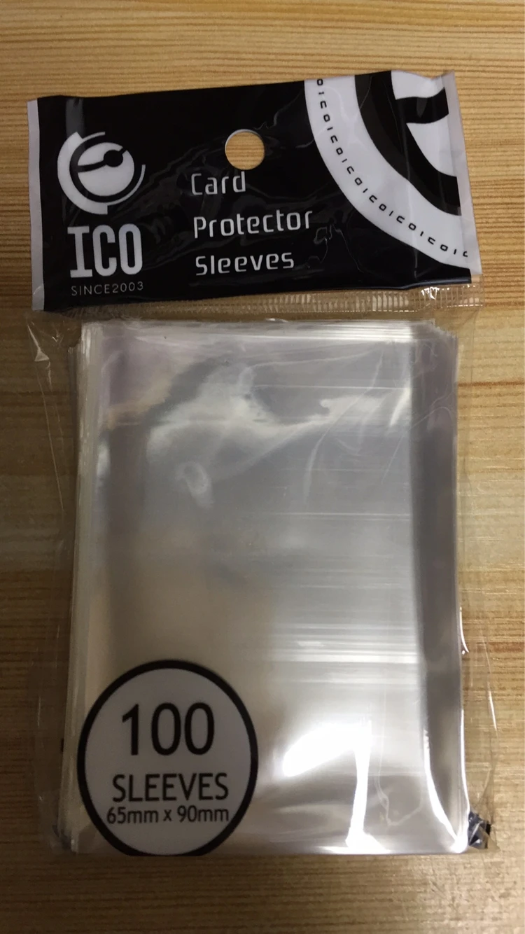 Lot De 200 Manchons Transparents Pour Cartes Pokemon Yugioh Taille