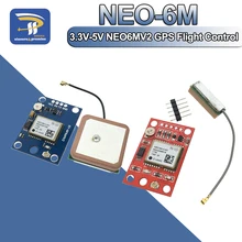 GY-NEO6MV2 NEO-6M módulo de gps com controle de vôo eeprom controlador mwc apm2.5 grande antena para arduino 3v-5v rs232 ttl placa