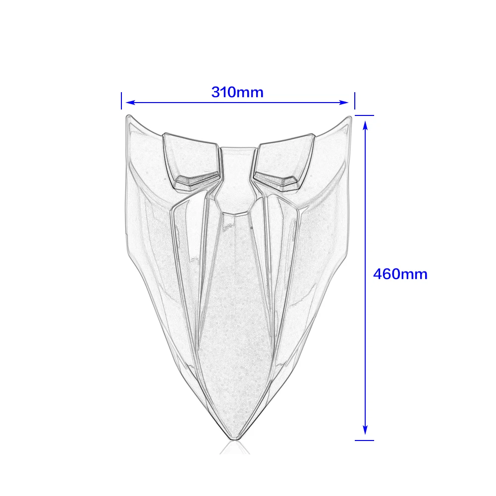 Крышка капота заднего сиденья для заднего сидения для Kawasaki Ninja650 Z650 Ninja 650 EX650 аксессуары для мотоциклов