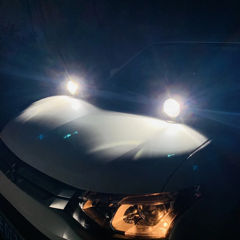4 дюймовая 55Вт HID ксеноновая Автомобильная светильник 4x4 Off дорожная фара