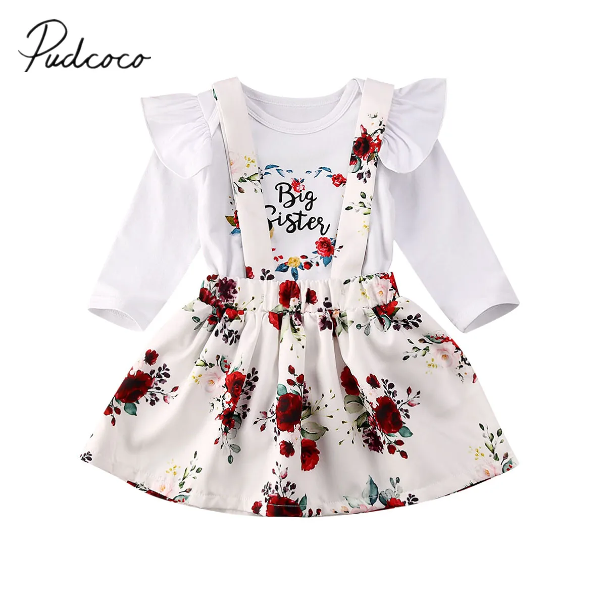 2 шт. Детский комбинезон с длинным рукавом на бретелях | Мать и ребенок