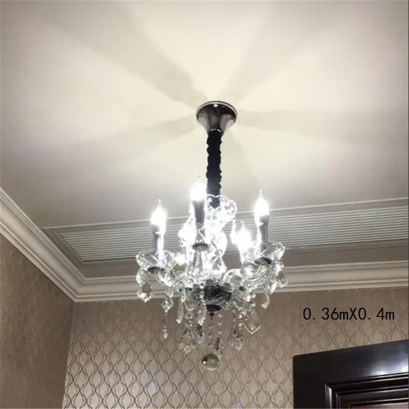 Подвесной светильник с кристаллами Candiles impernos Lampara Colgante Deco Подвесная лампа для