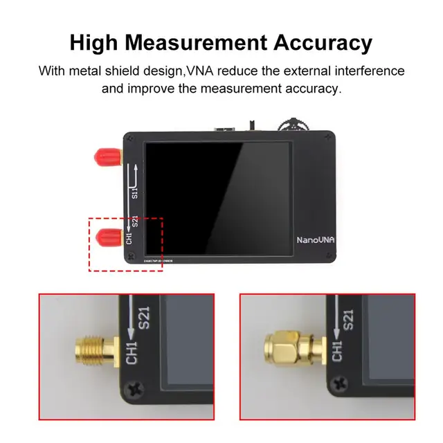 NanoVNA 50KHz-900MHz Vector Network Analyzer Digital Touching Screen Shortwave MF HF VHF UHF Antenna Analyzer Standing Wave Electronics Tools 1ef722433d607dd9d2b8b7: China