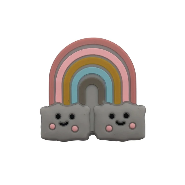 rainbow teeth from pacifier