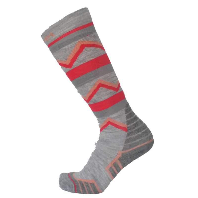 1 пара Чили Спорт на открытом воздухе Мериносовая Шерсть Толстые Лыжные носки 4 цвета - Цвет: 4