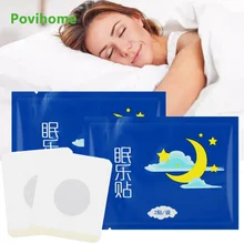 10 pçs natural herbal insônia médica adesivo melhorar o sono qualidade remendo aliviar o estresse ansiedade gesso corpo relaxar cuidados adesivo