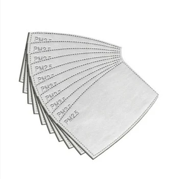 

1/10PCS 5 Layers PM2.5 Filter Paper Activated Carbon Adult Child Anti Haze Mouth Mask Anti Dust Air Face Mask Filter