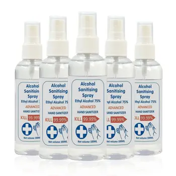 

100ml 75% Alcohol Disinfection Spray Sterilization Sanitizing Liquid Hand Soap