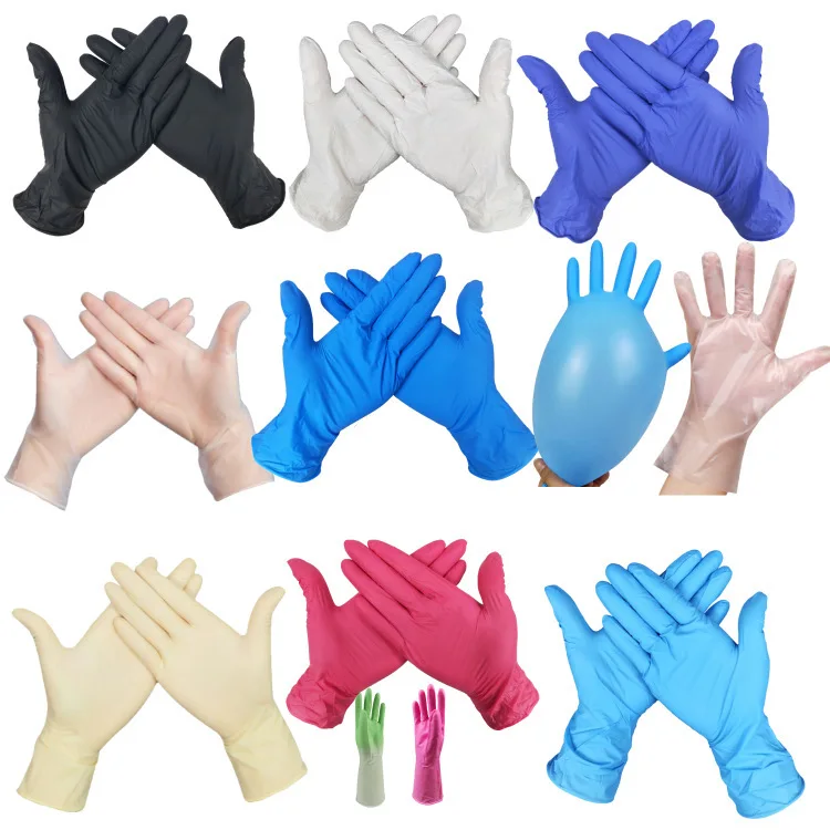 

Disposable Glove Rubber PVC Transparent Nitrile Sunny Latex Surgery Medical Use Check Powder-Free Thick Gloves Wholesale