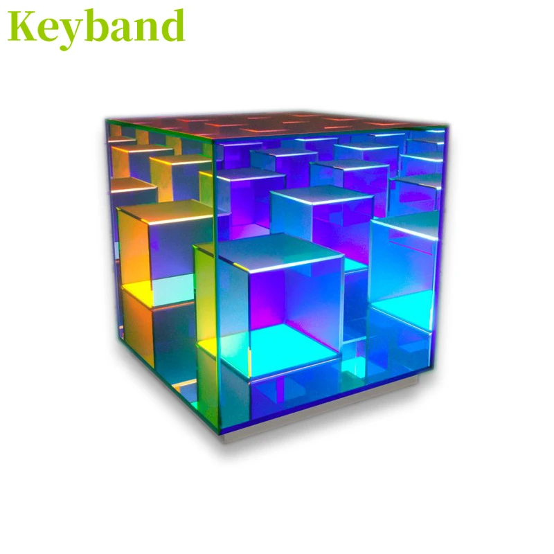 RGB-лампа для гостиной яркие украшения вечеринки ночной Куб Освещение праздничная