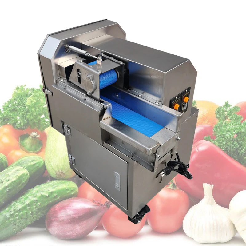 

Feed Port Vegetable Cube Making Machine Fruit Square Cube Potato Cube Cutting Tool Electric Potato Dicer Machinery