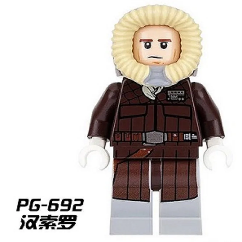 PG692 Without Box Одиночная космоса Jawa Asajj Вентресс Admiral Wullf Yularen Супергерои кирпичи строительный конструктор для детей Подарочные игрушки PG694 - Цвет: PG692 Without Box