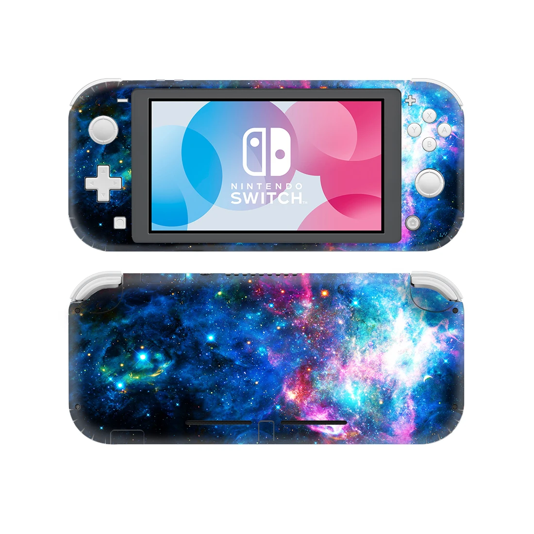 Красивый стиль туманности виниловая кожа Наклейка для nintendo Switch Lite NSL защитная пленка Наклейка Обложка