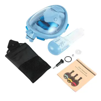 

Anti-Fog Full Face Safety Mask Swimming Scuba Watersport Underwater Diving Snorkeling Full-dry Goggles Mask For Kids