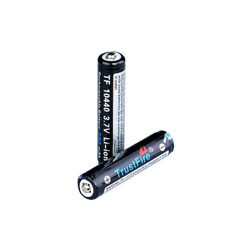 2 шт AAA 10440 3,7 V 350mAh литий-ионная аккумуляторная батарея для фонарика фар LX9A