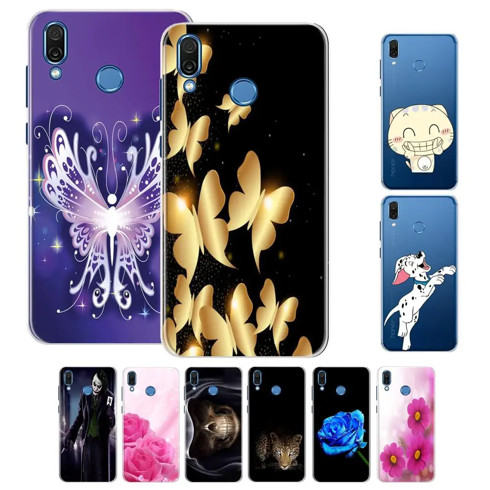 Новинка для huawei honor play чехол тонкий роскошный силиконовый мягкий Задняя накладка