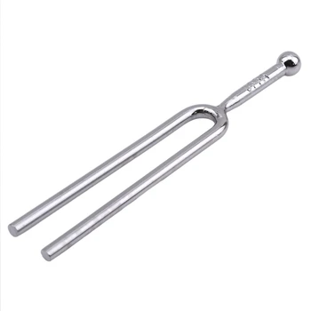

Instrument Tuner Silver Tone Metal Tuning Fork 523Hz
