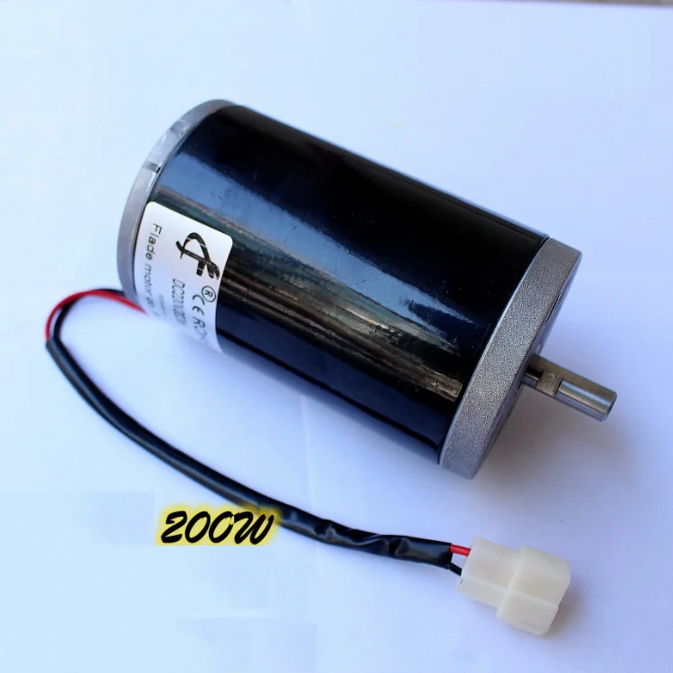 DC220V 200W 2500RPM double ball bearing motor, lathe modification, bench drill modification motor