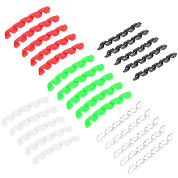 

5x MTB Speed Shift Brake Wire Housing Guard Silicone Bicycle Bike Line Cable Mountain Bike Spiral Wrap Supplies
