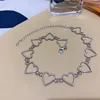 New Hollow Korean Sweet Love Heart Choker Necklace Statement Girlfriend Gift Cute Bicolor Necklace Jewelry Collier Femme 2022 5