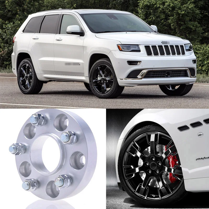 2pcs 5X127 71.5CB 25mm Car Wheel Spacers Wheel Adapters suitable For