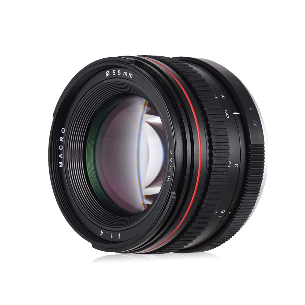

50mm f/1.4 Camera Lens Low Dispersion USM Anthropomorphic Large Aperture Standard Focus Lens for Nikon D7000 D7100 DSLR Cameras