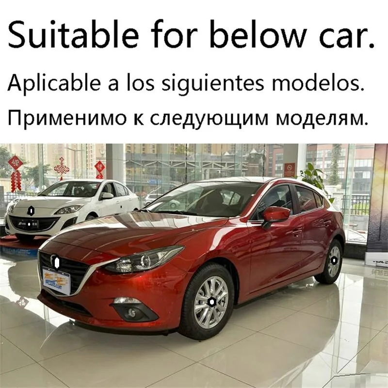 Протектор модифицированный Модернизированный аксессуар аксессуары автомолдинги автомобильные аксессуары гоночные грили 16 для Mazda Axela