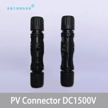 

PV Connector DC1500V 2.5㎡ 4㎡IP67solar waterproof connector Male & Female connector Solar Panel cable connector 30A 45A DC1000V