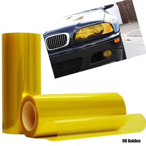 Car Tint Fashion Headlight Taillight Fog Light Vinyl Smoke Film Sheet Sticker Cover Car Styling For All Cars Accessories