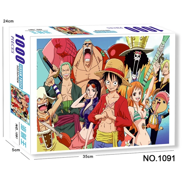 Puzzle 1000 Pcs Jigsaw 70*50cm Japanese Anime One Piece Demon Slayer Hard  Level DIY Assembling Puzzles Toy - AliExpress