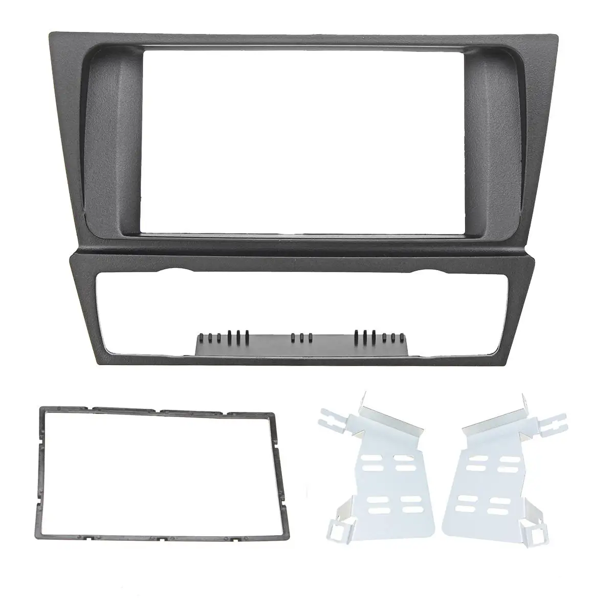 

2Din Car Radio Fascia Fascias Panel Frame CD DVD Dash Audio Interior Cover Trim For BMW 3 Series E90 E91 E92 E93 2004 - 2012