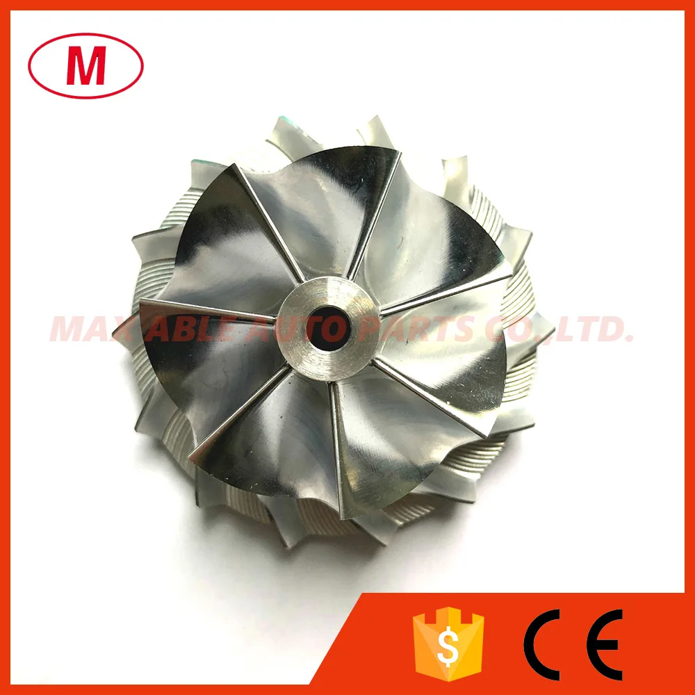 Высокопроизводительное компрессорное колесо GT15-25 720915-0004 44 50/60 01 мм 7 + лезвий для X5