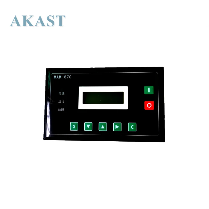 

Контроллер PLC MAM870 (B)40A/100A/200A/400A, электронная панель с трансформатором CT1 + CT2 для винтового воздушного компрессора